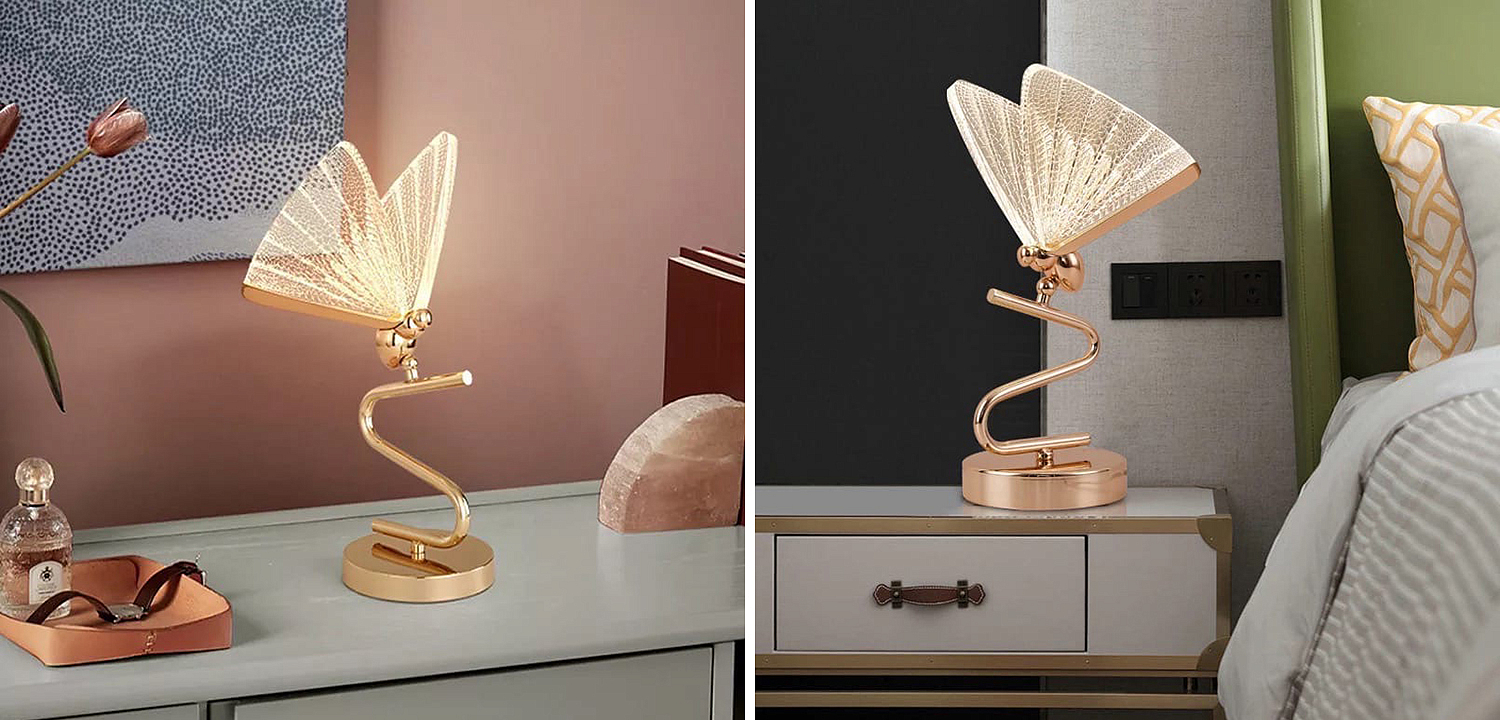 Ночник с Бабочкой Butterfly Table Lamp A Ночник с Бабочкой Butterfly Table Lamp A - Loft-Concept в Омске