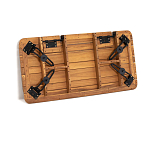 Двухместный диван из акации без подлоконтиков Amra варинант исполнения - 4 | Loft Concept в Омске