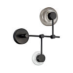 Бра с 2-мя плафонами разного диаметра и цвета Polyhedron варинант исполнения - 2 | Loft Concept в Омске