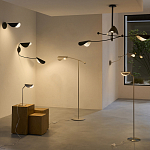 Бра с поворотным плафоном Aracea Black Wall Lamp варинант исполнения - 2 | Loft Concept в Омске