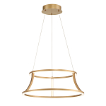 Люстра золотого цвета с 2-мя светодиодными кольцами Eurofase варинант исполнения - 2 | Loft Concept в Омске