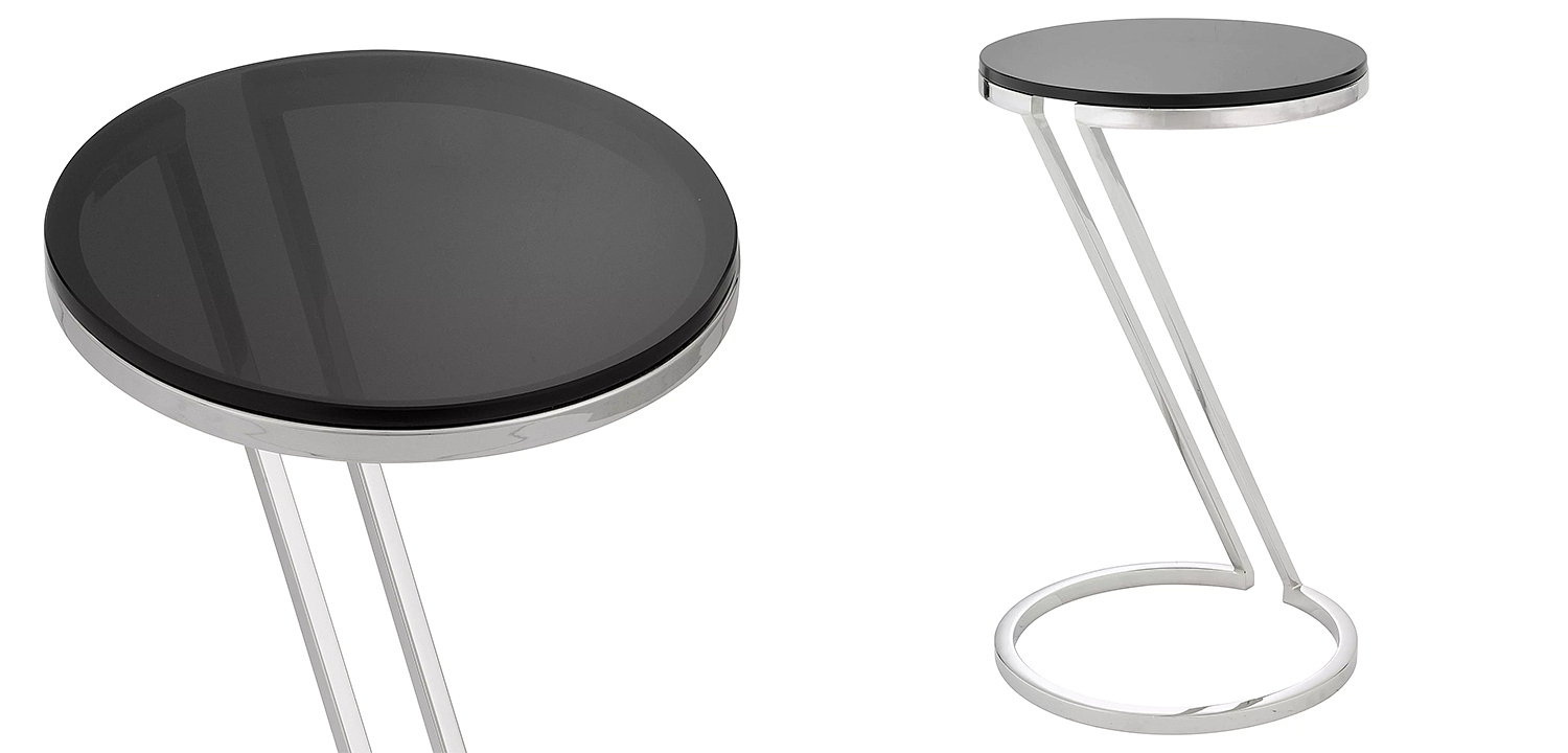 Приставной стол Eichholtz Side Table Falcone Chrome Приставной стол Eichholtz Side Table Falcone Chrome - Loft-Concept в Омске