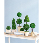 Декоративный искусственное растение Single boxwood варинант исполнения - 10 | Loft Concept в Омске