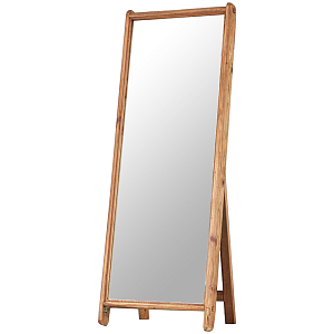 Напольное зеркало в деревянной раме Trina Wooden Mirror