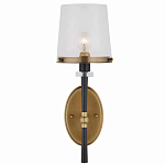 Бра настенное с прозрачным стеклянным абажуром Simple Pure Form варинант исполнения - 2 | Loft Concept в Омске