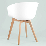 Стул из пластика с мягким сиденьем Eames варинант исполнения - 4 | Loft Concept в Омске