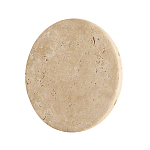 Бра с круглым плафоном из травертина Shaw Marble Lighting варинант исполнения - 1 | Loft Concept в Омске