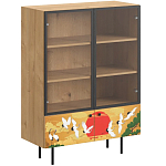 Витрина с изображением на дверцах Elise Cupboard варинант исполнения - 16 | Loft Concept в Омске