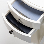 Белая тумба на фигурных ножках Shelby варинант исполнения - 6 | Loft Concept в Омске