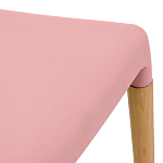 Пластиковый стул на ножках из массива бука Ferret Pink варинант исполнения - 7 | Loft Concept в Омске