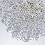 Люстра многоярусная с каскадами кристаллов Crystal Rains варинант исполнения - 7 | Loft Concept в Омске