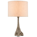 Настольная лампа с корпусом в виде дерева Gray Concrete Trunk варинант исполнения - 3 | Loft Concept в Омске