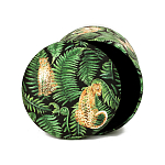 Пуф Leopards in the ferns варинант исполнения - 3 | Loft Concept в Омске