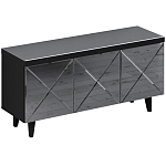 Длинная тумба с зеркальным декором Arden Cabinet варинант исполнения - 3 | Loft Concept в Омске