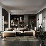 Подвесной светильник с прозрачным плафоном Jarrty 16 см варинант исполнения - 6 | Loft Concept в Омске