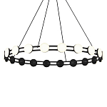 Люстра кольцевая с круглыми светодиодными источниками света Maxine Light варинант исполнения - 2 | Loft Concept в Омске