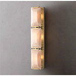 Бра из 3-х прямоугольных мраморных панелей Calling to Shine варинант исполнения - 4 | Loft Concept в Омске