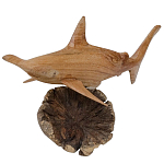 Статуэтка из дерева рыба-молот Animals of the World варинант исполнения - 3 | Loft Concept в Омске