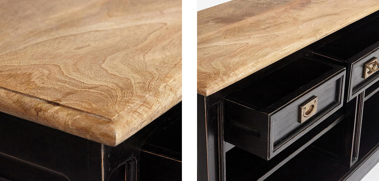 Комод с 3-мя ящиками Provence Sylvie stand Комод с 3-мя ящиками Provence Sylvie stand - Loft-Concept в Омске