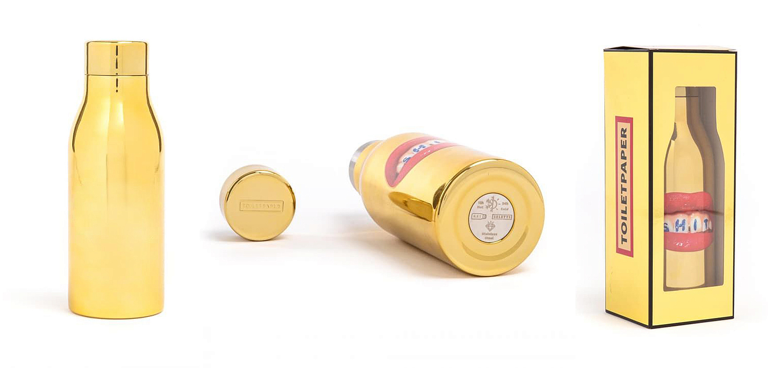 Бутылка Seletti Thermal Bottle Shit Бутылка Seletti Thermal Bottle Shit - Loft-Concept в Омске