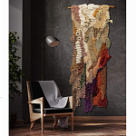 Тканый вручную абстрактный гобелен Коралловый риф Coral reef варинант исполнения - 3 | Loft Concept в Омске