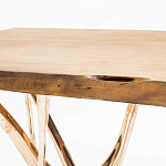 Обеденный стол прямоугольный с фигурными ножками G-table варинант исполнения - 1 | Loft Concept в Омске