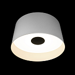 Потолочный светильник с цилиндрическим белым металлическим абажуром 30 Urban Dome варинант исполнения - 2 | Loft Concept в Омске