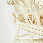 Комплект обеденный из ротанга Eloise grand white варинант исполнения - 9 | Loft Concept в Омске