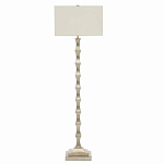 Торшер с фактурным каркасом и прямоугольным тканевым абажуром Shiye and Simplicity варинант исполнения - 1 | Loft Concept в Омске