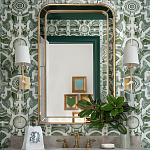 Зеркало в золотой раме Arched Mirror варинант исполнения - 3 | Loft Concept в Омске