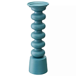 Подсвечник фигурный голубой Bright Accent 33 см варинант исполнения - 1 | Loft Concept в Омске