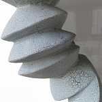 Дизайнерское зеркало Ocean Mirror голубой цвет природные формы  варинант исполнения - 1 | Loft Concept в Омске