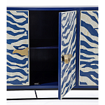 Буфет в гостиную с инкрустацией Bone Inlay Deco Sideboard - Orleans ZEBRA варинант исполнения - 2 | Loft Concept в Омске