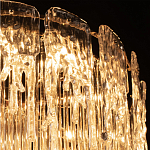 Бра с эффектом стекающего стекла и прозрачными трубками Textured Glass варинант исполнения - 7 | Loft Concept в Омске