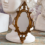 Зеркало настенное в ажурной раме бронзового цвета Classic Ornament Mirror варинант исполнения - 3 | Loft Concept в Омске