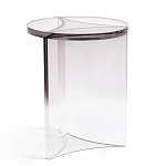 Стол журнальный круглый Acrylic Аether Smoke варинант исполнения - 1 | Loft Concept в Омске