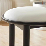 Дизайнерский стул из массива дерева с круглой спинкой Infinitude варинант исполнения - 2 | Loft Concept в Омске