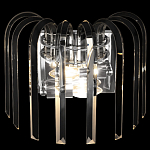 Бра цвета никель с изогнутыми хрустальными элементами Radiant Ribbons варинант исполнения - 3 | Loft Concept в Омске