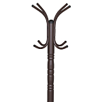 Вешалка напольная коричневая с 4-мя металлическими крючками Noble Branches варинант исполнения - 2 | Loft Concept в Омске