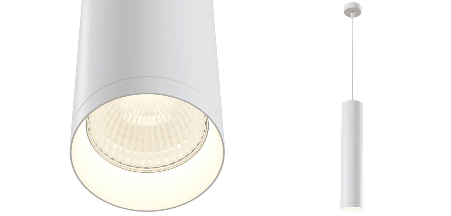 Подвесной светильник Trumpet tube white 30 - Loft-Concept в Омске