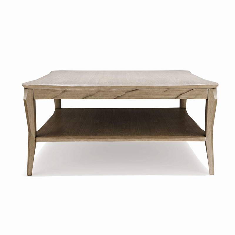 Стол журнальный с полкой для хранения Tasteful Furniture Светлый дуб Коричневый Стол журнальный с полкой для хранения Tasteful Furniture Светлый дуб Коричневый в Омске | Loft Concept