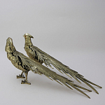 Статуэтка бронзовая пара Фазаны Bronze Birds варинант исполнения - 2 | Loft Concept в Омске