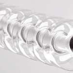 Люстра линейная с 6-ю прозрачными стеклянными плафонами округлой формы HANDLE GRAPE варинант исполнения - 8 | Loft Concept в Омске