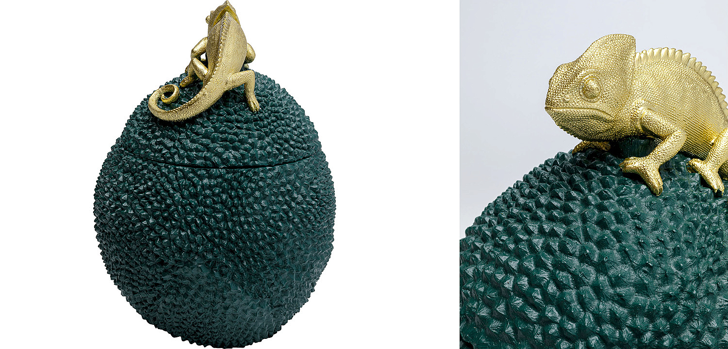 Шкатулка Lizard on tropical fruit Шкатулка Lizard on tropical fruit - Loft-Concept в Омске