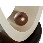 Консоль на полукруглой основе Stylish Pearl варинант исполнения - 3 | Loft Concept в Омске