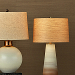 Настольная лампа фарфоровая с узором на корпусе Junction Place варинант исполнения - 4 | Loft Concept в Омске