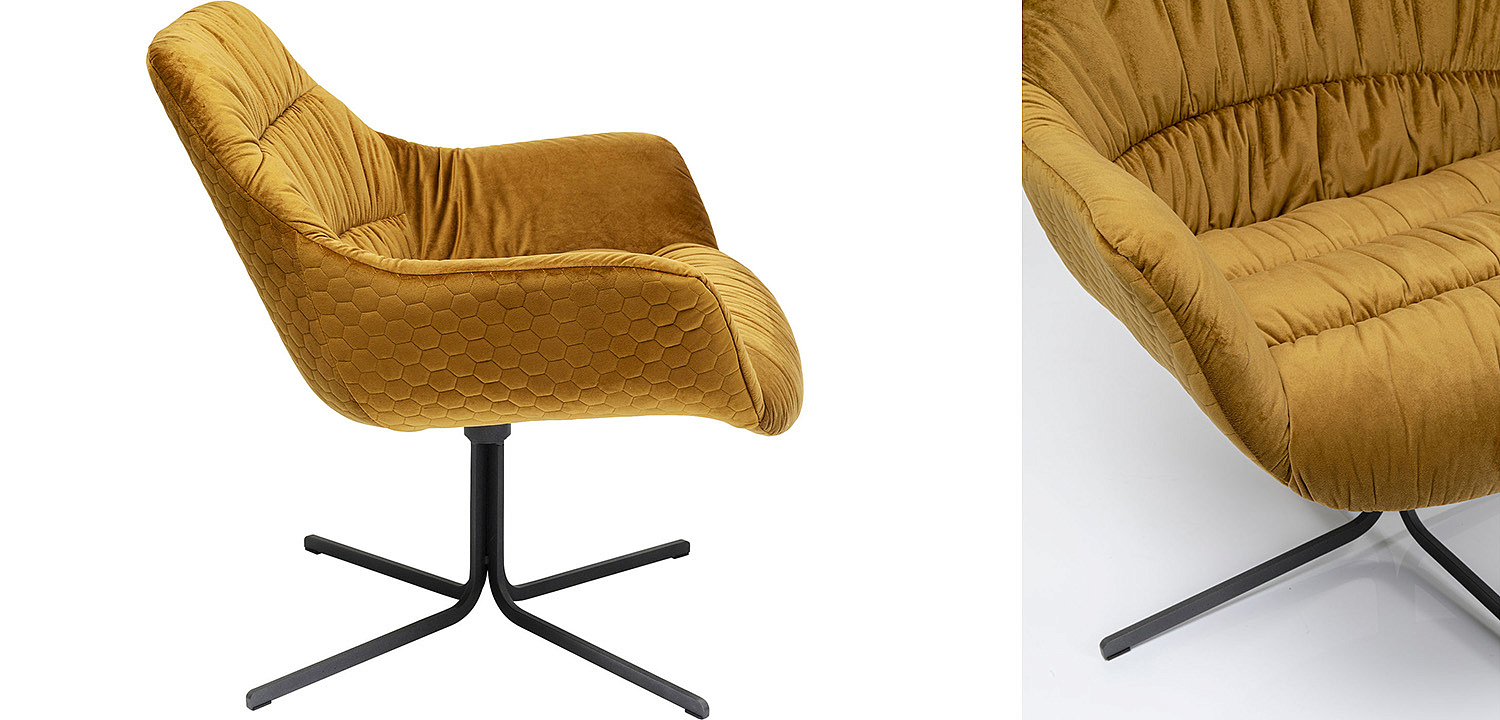 Кресло вращающееся Yellow Honeycomb - Loft-Concept в Омске