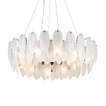 Люстра Mont Saint-Michel Золотая с Рельефным Стеклом варинант исполнения - 2 | Loft Concept в Омске