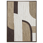 Панно из шнура геометрическая абстракция wall panel line II варинант исполнения - 2 | Loft Concept в Омске