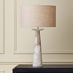 Настольная лампа на конусовидном корпусе с чашей и с тканевым абажуром Daydreaming варинант исполнения - 4 | Loft Concept в Омске